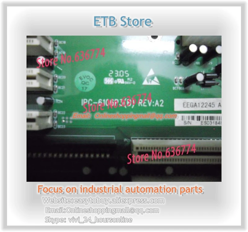 

IPC motherboard IPC-6106P3 Support AT/ATX Power Supply