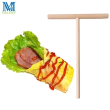 Кухня DIY блинница, деревянный нож для пиццы, съемная кухонная паста, инструменты для выпечки