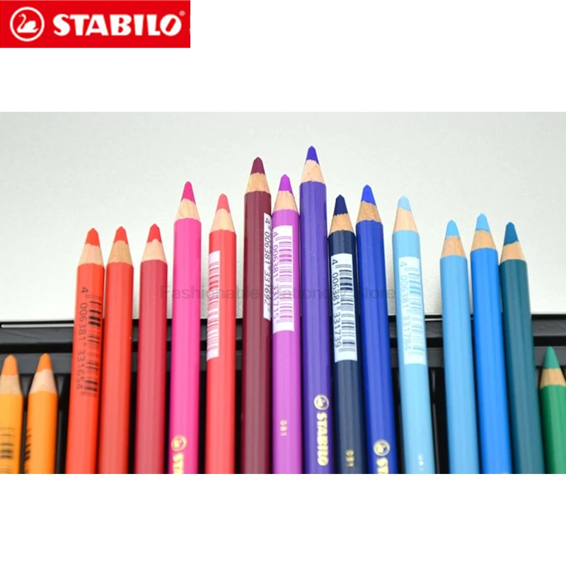 Stabilo CarbOthello Set Professional Color Pencil Bright Color 4,4mm Lead Colour Mixture Easy To Color Watercolor Pencil