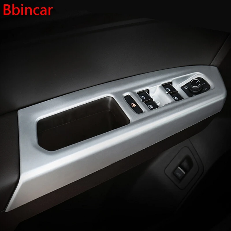 For Volkswagen VW Teramont Atlas 2017 2018 Car Interior Door Window Lift Switch Button Cover Tims