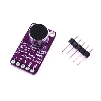 

Electret Microphone Amplifier Stable MAX9814 module Auto Gain Control