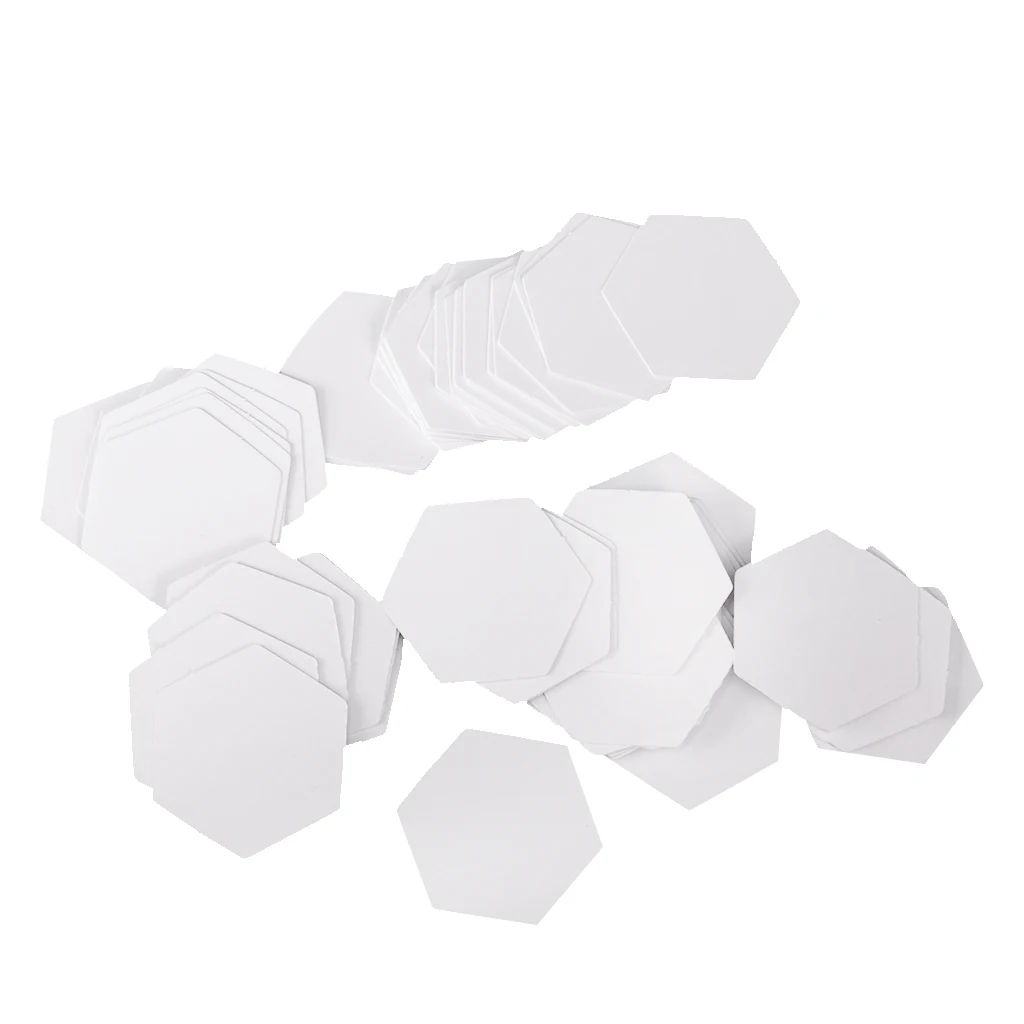 200pcs Hexagon Paper Quilting Templates Paper Piecing DIY Patchwork 16/26mm