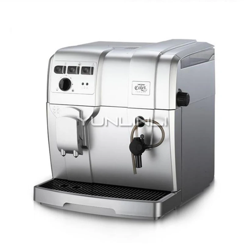 Автоматическая Итальянская Кофеварка Cafetera высокого давления 19 бар Коммерческая Паровая молочная пузырьковая шлифовальная машина эспрессо кофейные зерна машина