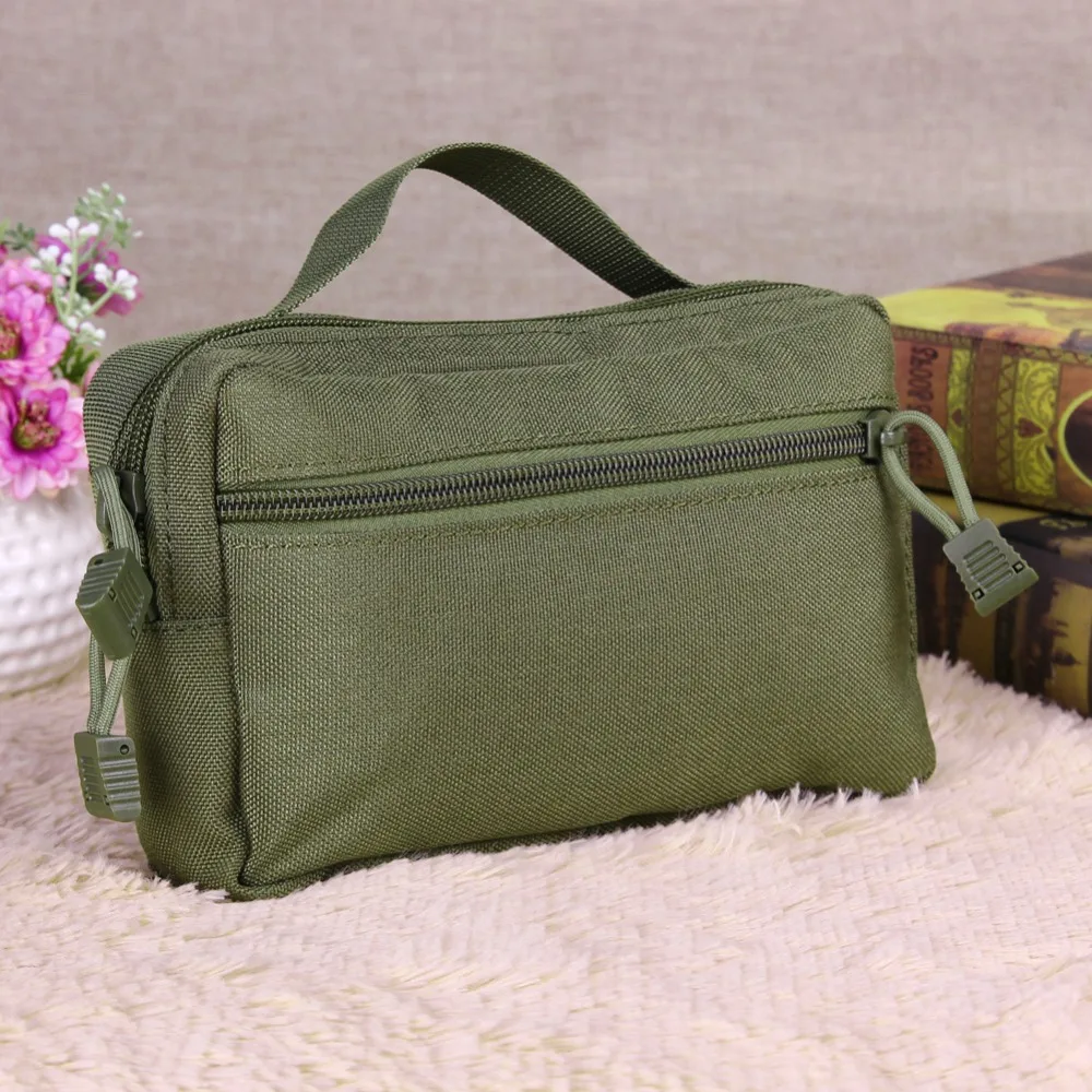 

1000D Nylon Waterproof Multi Pockets Outdoor Climbing Bags Military Tactical Waist Pack Molle Camping Hiking Hunting Pouch Bag