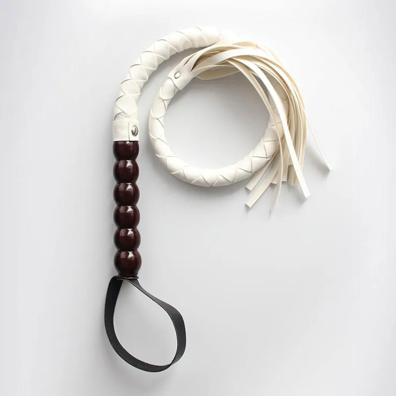 New 85cm Fetish Whip Bdsm Whip Flogger Riding Crop Sex Aid Spanking 