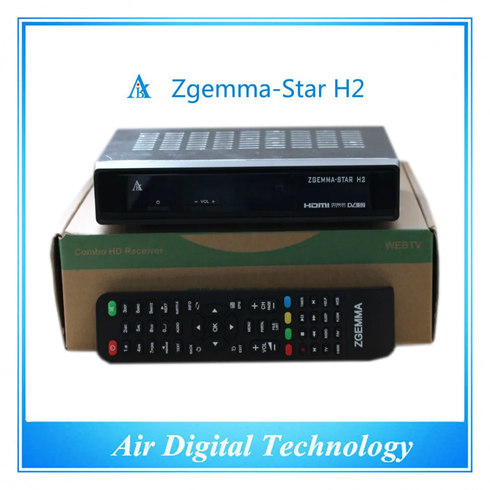 Full Channel Software Zgemma Star H2 Fta Ricevitore Satellitare Con Sistema Operativo Linux Originale Enigma2 Dvb-S2 + T2/C Twin Sat Tuners