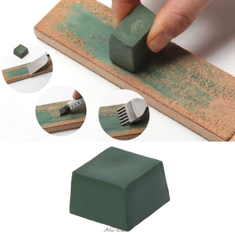 

Green Alumina Abrasive Polishing Paste Buffing Compound Metal Knife Blade Grinding Use