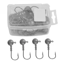 3,5 г-50 шт/14 г-20 шт острые прочные свинцовые колючие рыболовные Крючки рыболовные джиг-головки крюк мягкий блесна рыболовный аксессуар