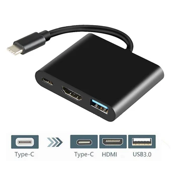 

1080P 4K Type C to HDMI Adapter for Nintend Switch USB 3.0 USB C HDMI Converter Type-C Hub Adapter for MacBook Pro For Samsung