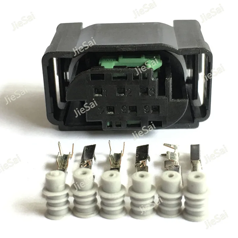 

6 Pin 1-967616-1 7M0 973 119 Tyco Accelerator Pedal Plug For BENZ BMW Throttle Valve Sensor Connector