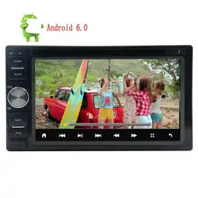 2din dvd-плеер Android 6.0 система quad-core GPS автомобиля Радио стерео в тире Авто Радио стерео система GPS навигации Bluetooth F