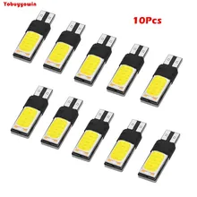 Branco/vermelho/amarelo/azul cristal/azul lampadas pingo t10 194 w5w cambus Cob-24smd led cancelador evita erros (10 unidade)