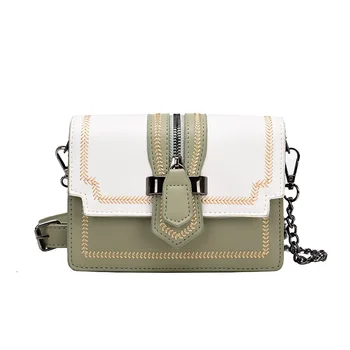 

High Quality Small Women Pu Messenger Bags Fashion Designer Crossbody Bags for Women Shoulder Bag Luxury Ladies Chain Flap Bag