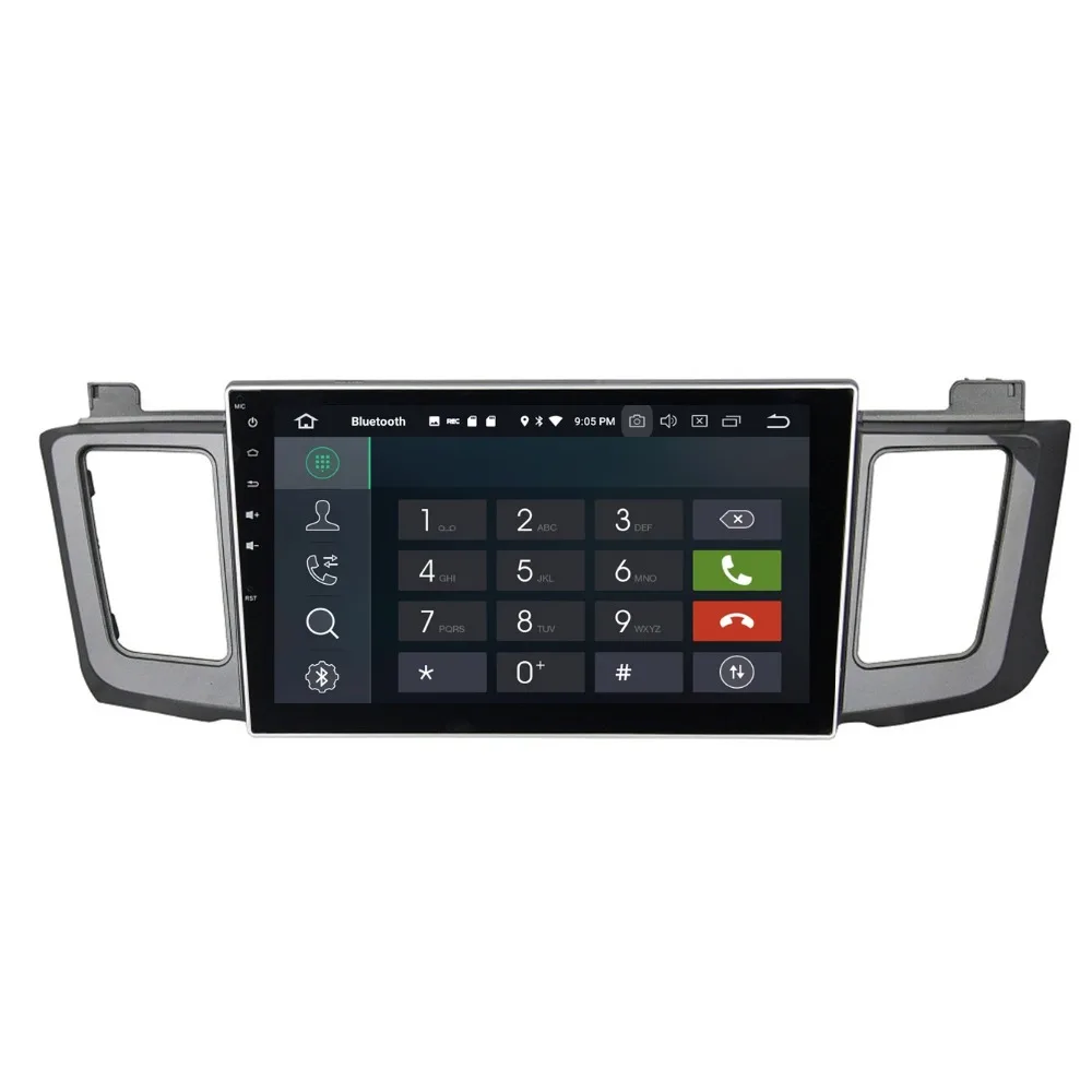 Excellent 4GB+32GB Octa Core Android 8.0 Car Radio DVD Multimedia Head Unit for Toyota RAV4 2012-2015 Car Stereo GPS WIFI Bluetooth USB 7