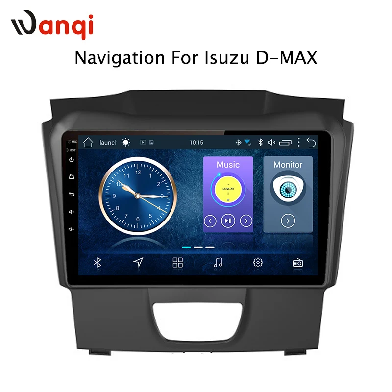 Excellent Car Radio For Isuzu D-MAX DMAX 2015-2018 Android 8.1 HD 9 inch Touch screen GPS Navigation Multimedia Player 2