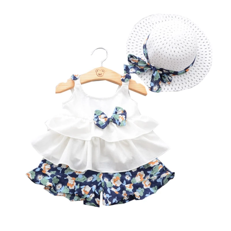 Летняя Милая Одежда для маленьких девочек; кружевные вечерние платья принцессы высокого качества; милые повседневные платья для детей; Одежда для новорожденных