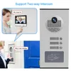 OBO Hands-cámara de vídeo para puerta de teléfono, unidad exterior Keyfobs RFID, desbloqueo para construcción de tiro bajo, Multi 2/ 3/ 4/ 6/ 8 apartamentos ► Foto 3/6