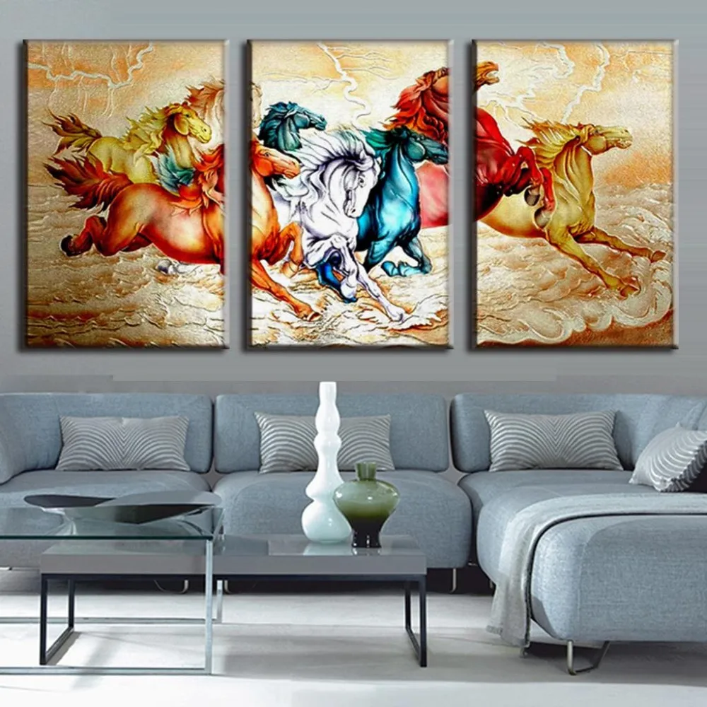 3-Pcs-Set-Chinoiserie-Framed-Animal-Oil-Painting-Running-Horses-Canvas-Print-Modern-Wall-Paintings-Canvas (3)