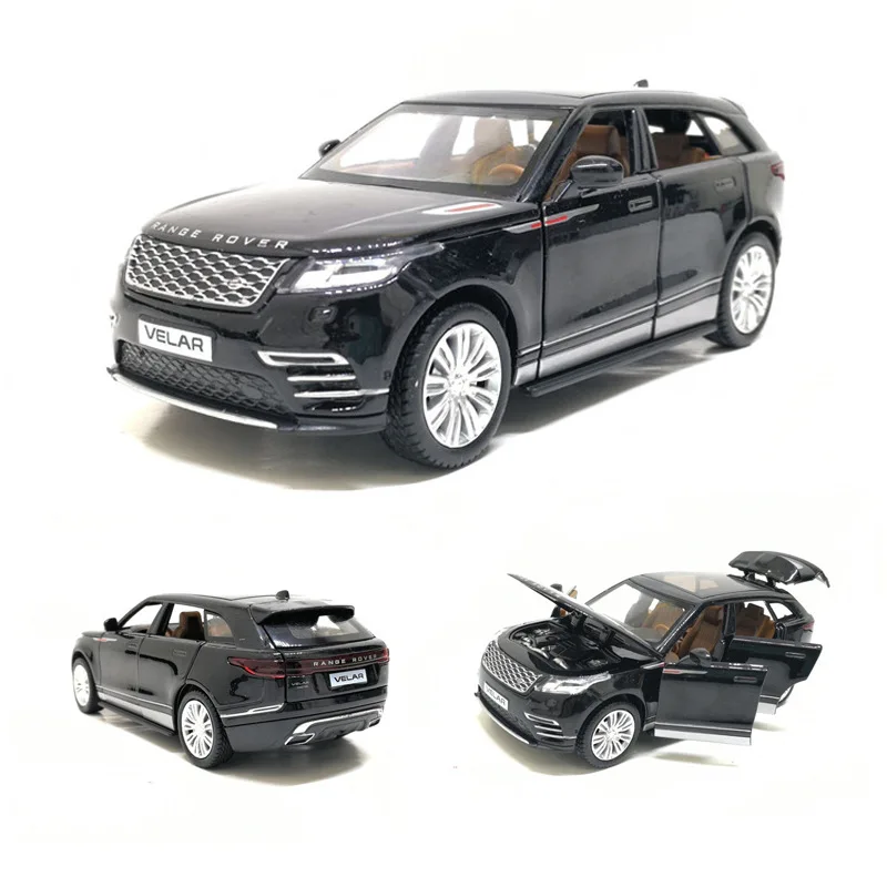 

Best selling 1:32 Range Rover Velar alloy model,simulation die-cast metal sound and light back to luxury SUV model,free shipping