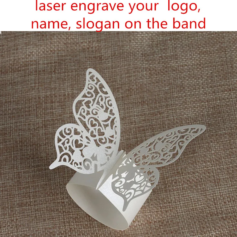 laser cut napkin rings for wedding/a ring for a napkin/napkin holders