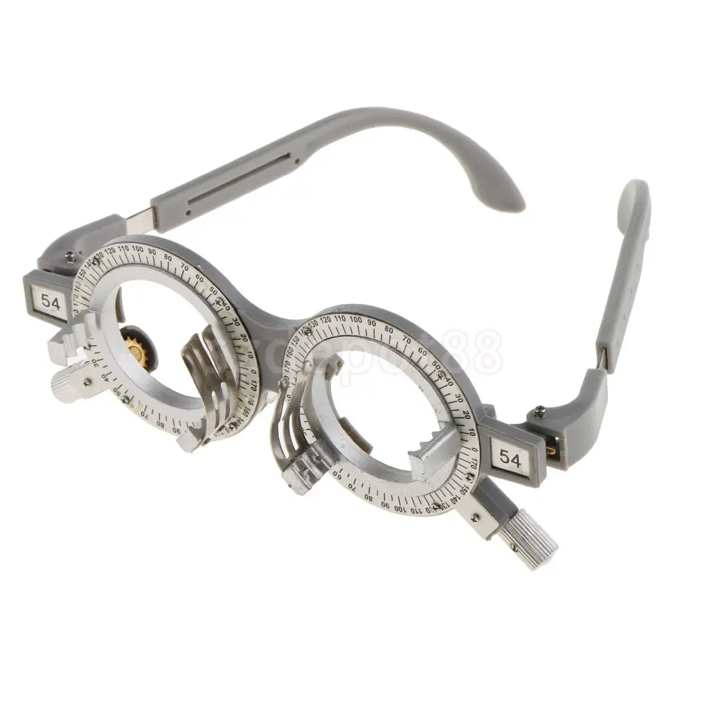 Universal Adjustable Optical Trial Lens Frame Eyeglasses Optometry Optician Optic 52mm 56mm 58mm 60mm 62mm 64mm 66mm 68mm 70mm