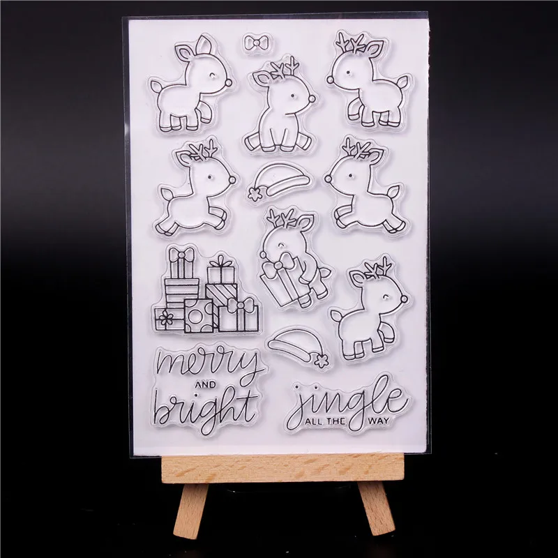 

Parachute Transparent Clear Silicone Stamp/Seal for DIY scrapbooking/photo album Decorative clear stamps