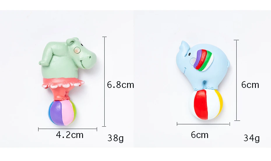 Cartoon Animals Fridge Magnets 04