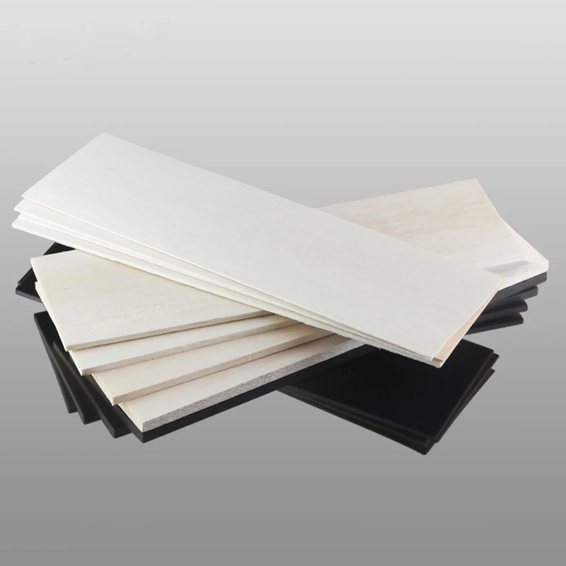 

AAA+ Balsa Wood Sheet Balsa Plywood For RC Airplane Boat Model Sand Table DIY Unfinished Wood Hobby Aircraft