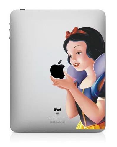 GOOYIYO-планшет частичный Стикер Белоснежка виниловая наклейка простой дизайн сделай сам кожа дл Ipad 234 Air Pro 9,7 Mini 7,9 планшет - Цвет: 12007