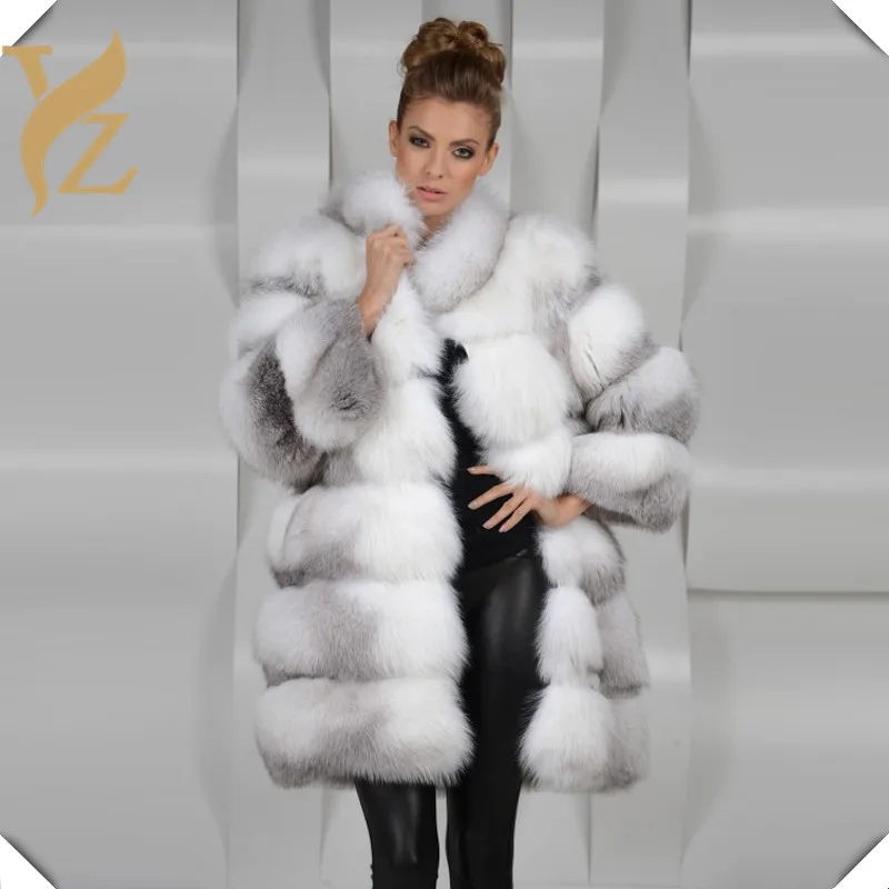 Натуральное пальто из натурального меха лисы из цельной кожи, высококачественное толстое роскошное пальто из натурального меха, женские теплые зимние куртки