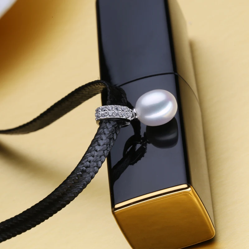 Ожерелье из жемчуга FENASY, натуральный белый жемчуг, ожерелье-цепочка, ожерелье из бисера, колье, свадебное украшение