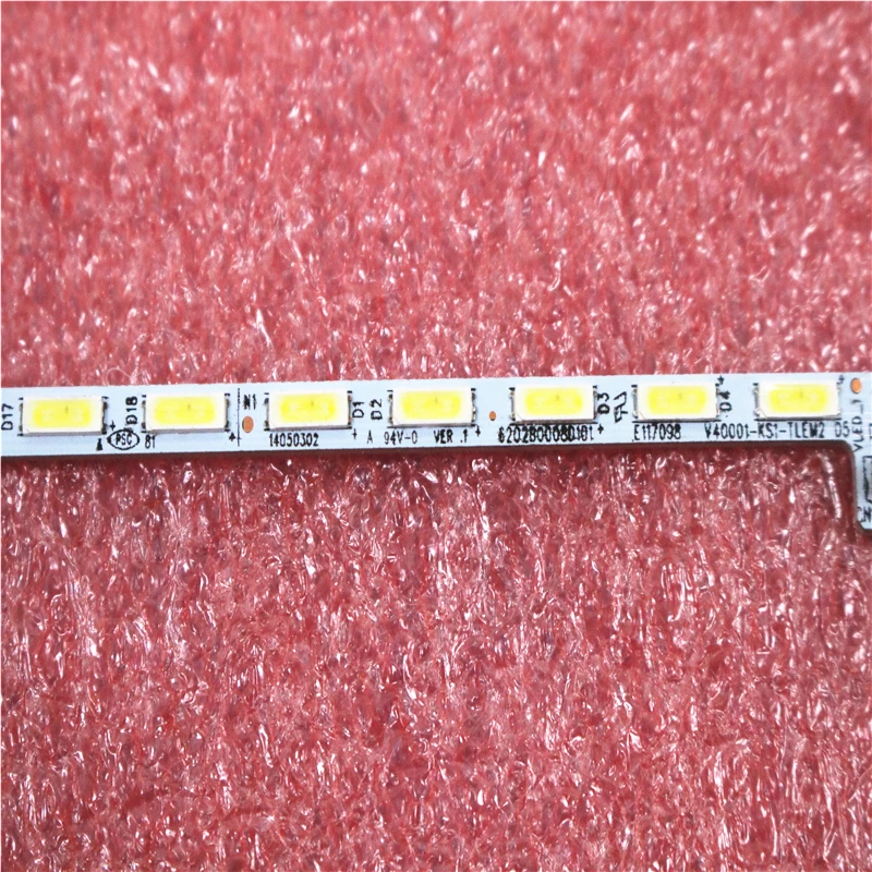 1 PCS 40screen V400DK1-KS1 LED backlight bar V400D1-KS1-TLEM2 E117098 48 LEDs 490MM