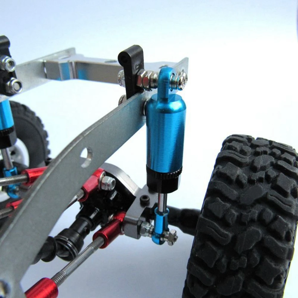 Vehicles-OCS 2Pcs Aluminum Shock Absorber Damper Damping Springs Replacement for 1/16 WPL C24 Pickup & C14 Semi Truck Spare Parts Vehicles-OCS 2Pcs Aluminum Shock Absorber Damper Damping Springs Replacement for 1/16 WPL C24 Pickup & C14 Semi Truck Spare Parts