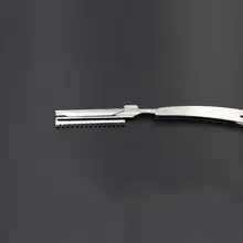 Мужская бритва для бороды из нержавеющей стали складное лезвие для бритья вручную лезвие триммер для бровей декоративные Парикмахерские ножницы бритвенные инструменты CD88