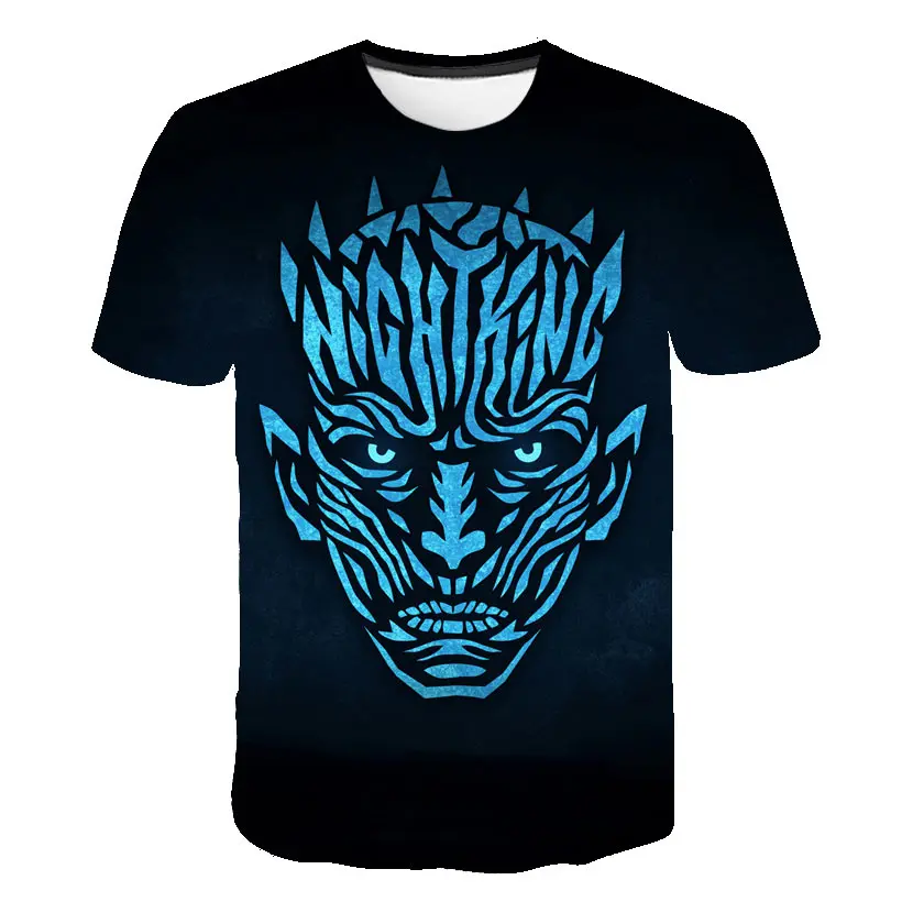 

Game of Thrones 8 3D Printed T Shirts Spring Tops Summer Tees Men Women Short Sleeve Casual Personaity T Shirts BIAOLUN S-6XL