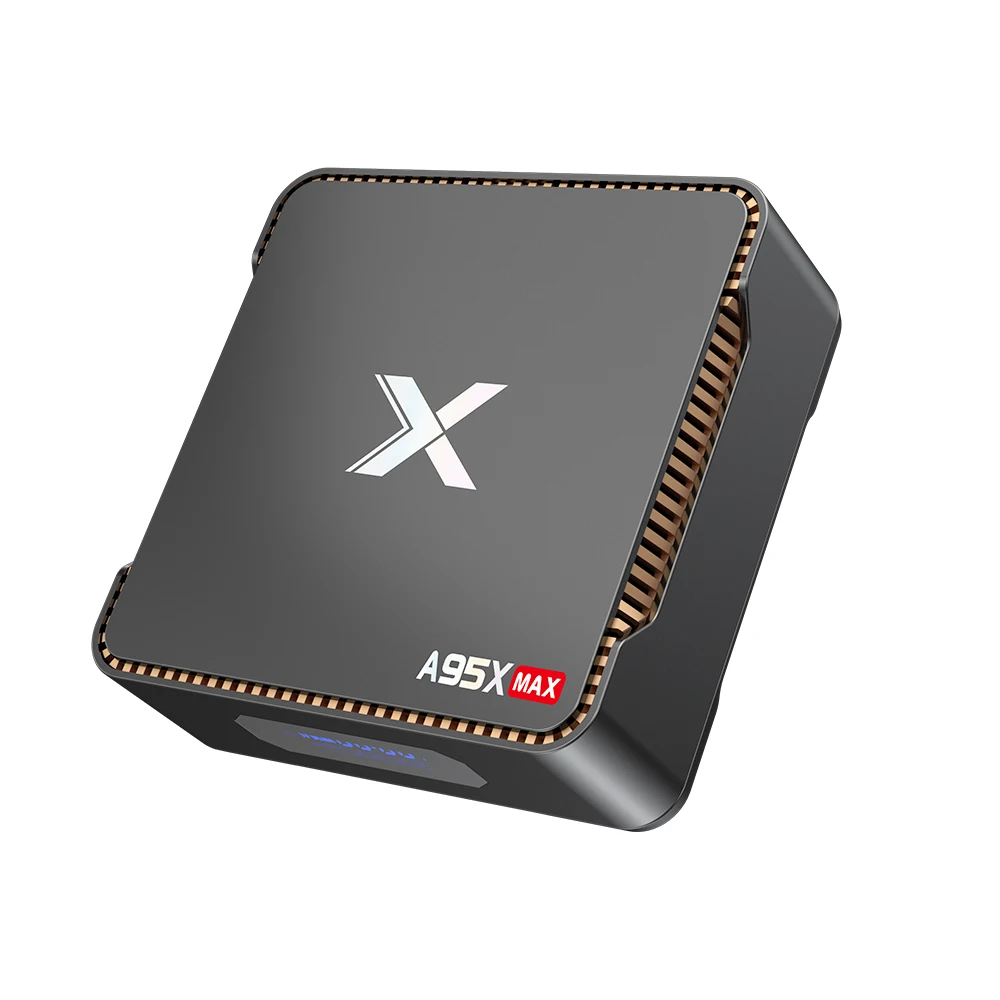 A95X MAX X2 Android 8,1 caja de TV 4G 64G Amlogic S905X2 2,4G y 5G Wifi BT 4,2 de 1000 M Smart TV Box soporte de grabación de vídeo Set Top Box - 4