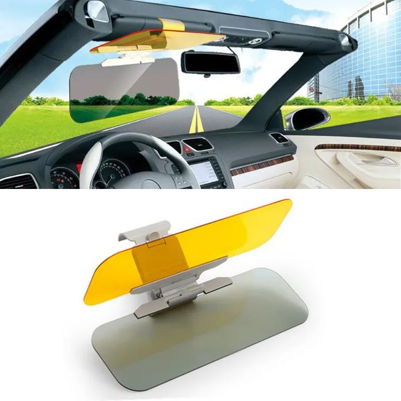 For Day And Night Car Sun Shade Goggles Auto Sunglasses Shield Flip Car