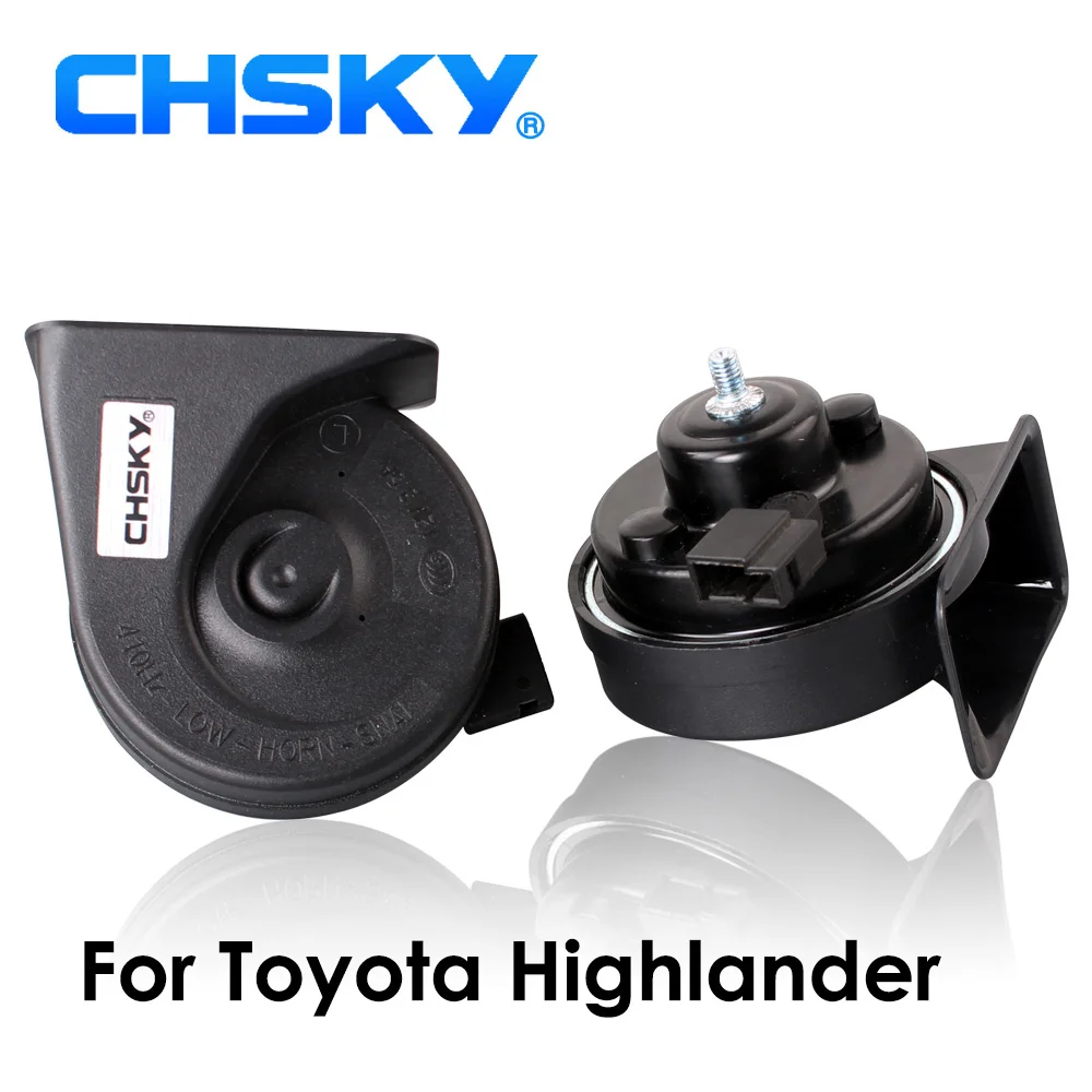Автомобильный гудок CHSKY спиральный для Toyota Highlander Kluger 2000 NOW 12 В громкость дБ