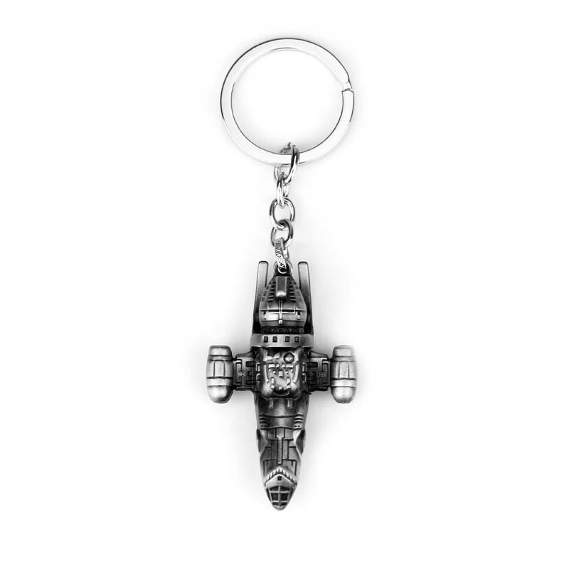 

Movie Star Wars Firefly Serenity Replica HD Space Ship Metal Key Rings Keychains Purse Buckle Film Surrounding Key Chains Gift