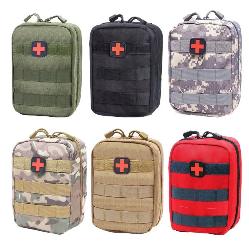 

Outdoor Survival Tactical Medical First Aid Kit Molle Medical EMT Cover Emergency Military Package Hunting Utility Belt Bag
