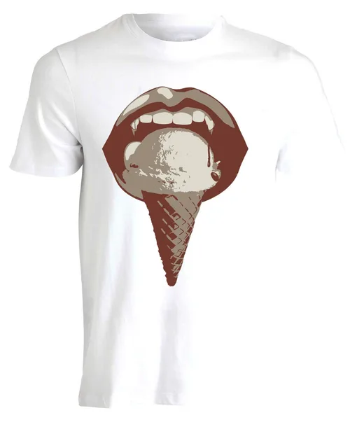 Shirt Making Websites Men S Luscious Lips Ice Cream Cone Y Shirt Making Websites Men S Luscious Lips Ice Cream Cone Y Vampire Vintage Short Sleeve Gift Crew