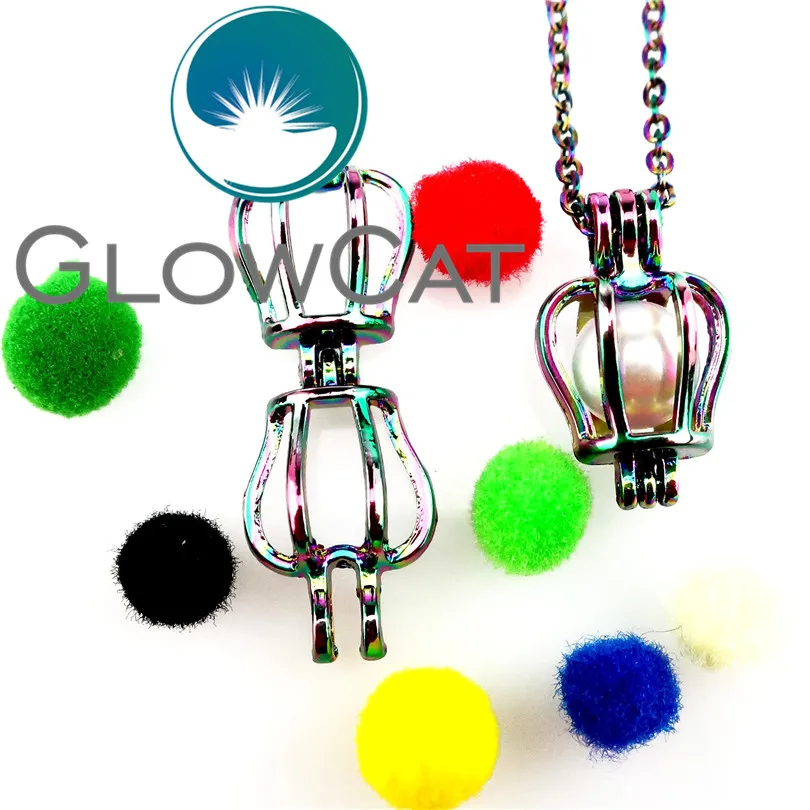 GLOWCAT R C216 разноцветные бусины в форме короны подвеска парфюмерный диффузор