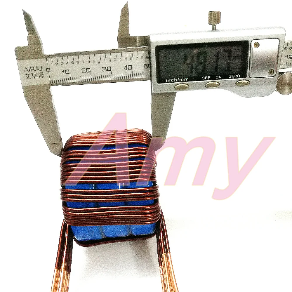 Высокомощный феррокремниевый алюминиевый индуктор 45uh 210A/160A/80A