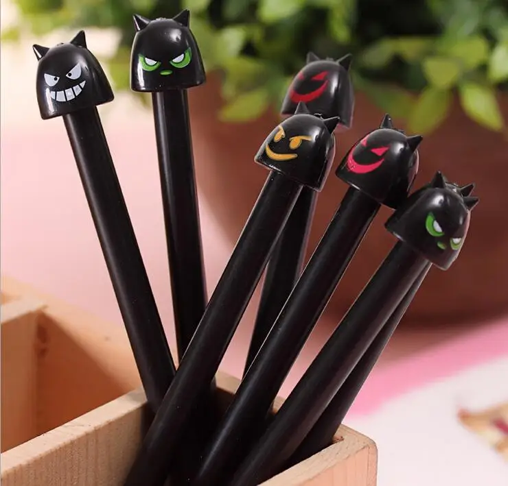 

The devil Shape Style Gel Pen Gift for Halloween School Office Supplier Pen