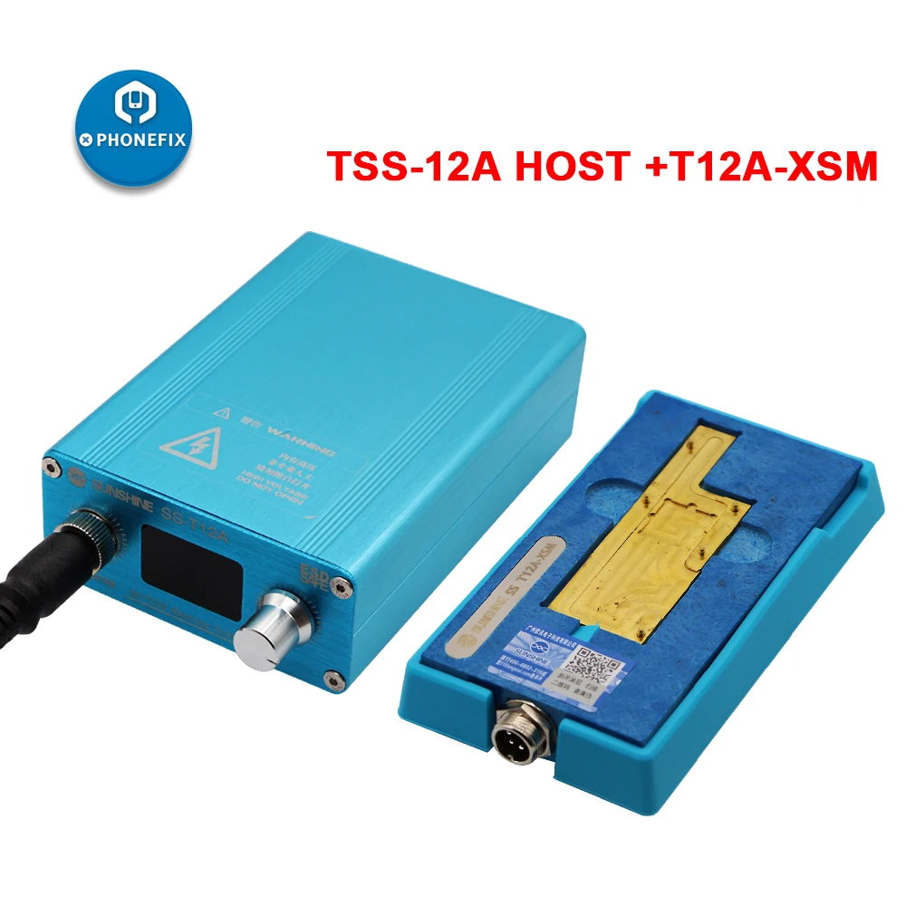 

PHONEFIX SS-T12A Heating Station 185 Degrees Accurate Rapid Separate Tool for iPhone 6 7 8 X XS MAX Motherboard Welding Repair