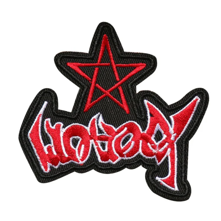 

Custom Embroidery Name Patches, Personal Memory LETTERS Tag Patches Customized Logo ID for Multiple Clothing Bags Vest Jackets