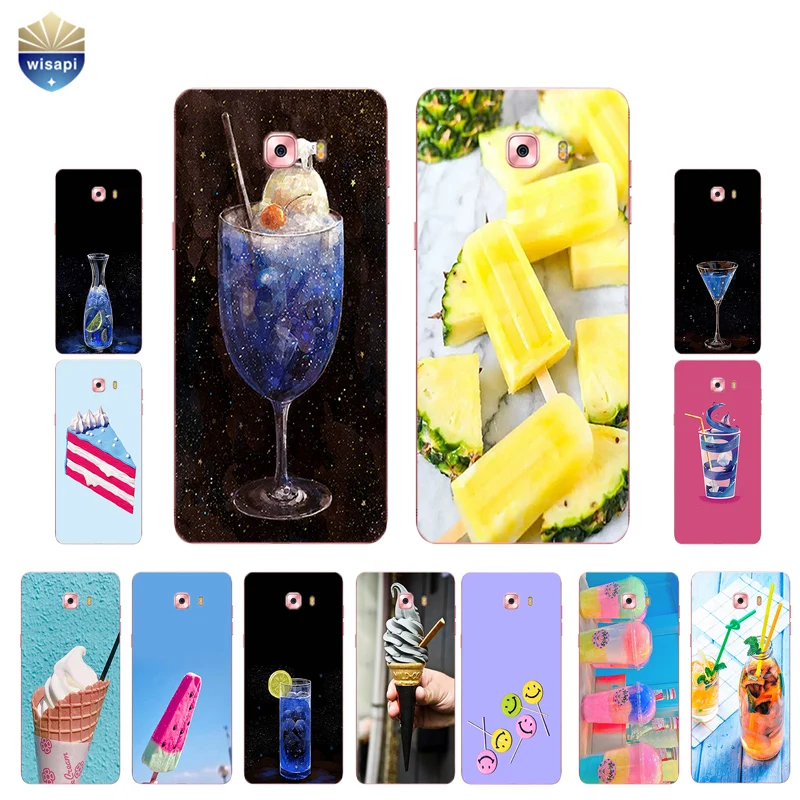 Чехол для телефона Galaxy C5 C7 C9 C10 Pro чехол Samsung Grand Prime G530 C5000 C7000 из ТПУ с дизайном