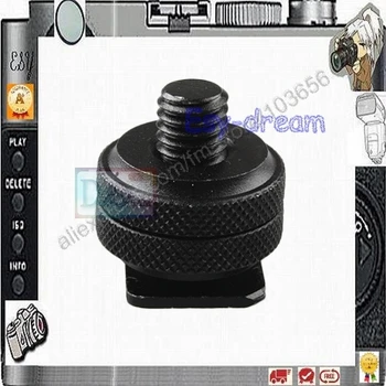 

3/8"-20 3/8 inch Tripod Mount Screw to Flash Cold Hot Shoe Adapter for Photography Studio Light Stand Tripod Bracket