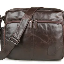 Винтажная мужская сумка-мессенджер из натуральной кожи, деловая мужская дорожная сумка из телячьей кожи, Офисная сумка через плечо, сумка M7332