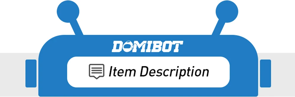 Domibot DIY RC робот шасси Танк автомобиля отслеживания препятствий избегания с гусеничным набором